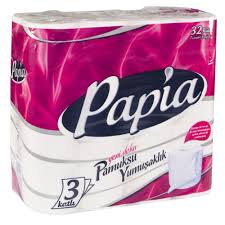 PAP�A 3 KATLI 32'L� TUVALET KA�IDI  